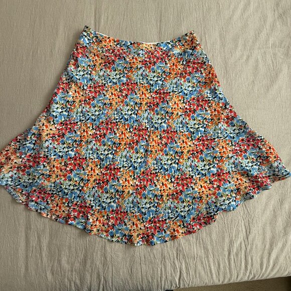 Nue Options Dresses & Skirts - Nue Options Lined Floral Flared Skirt Size‎ 4P